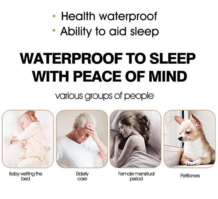 Funda impermeable con banda elástica, almohadilla protectora acolchada, colcha, Funda de colchón de invierno para cama individual/doble 140/160 - Imagen 15
