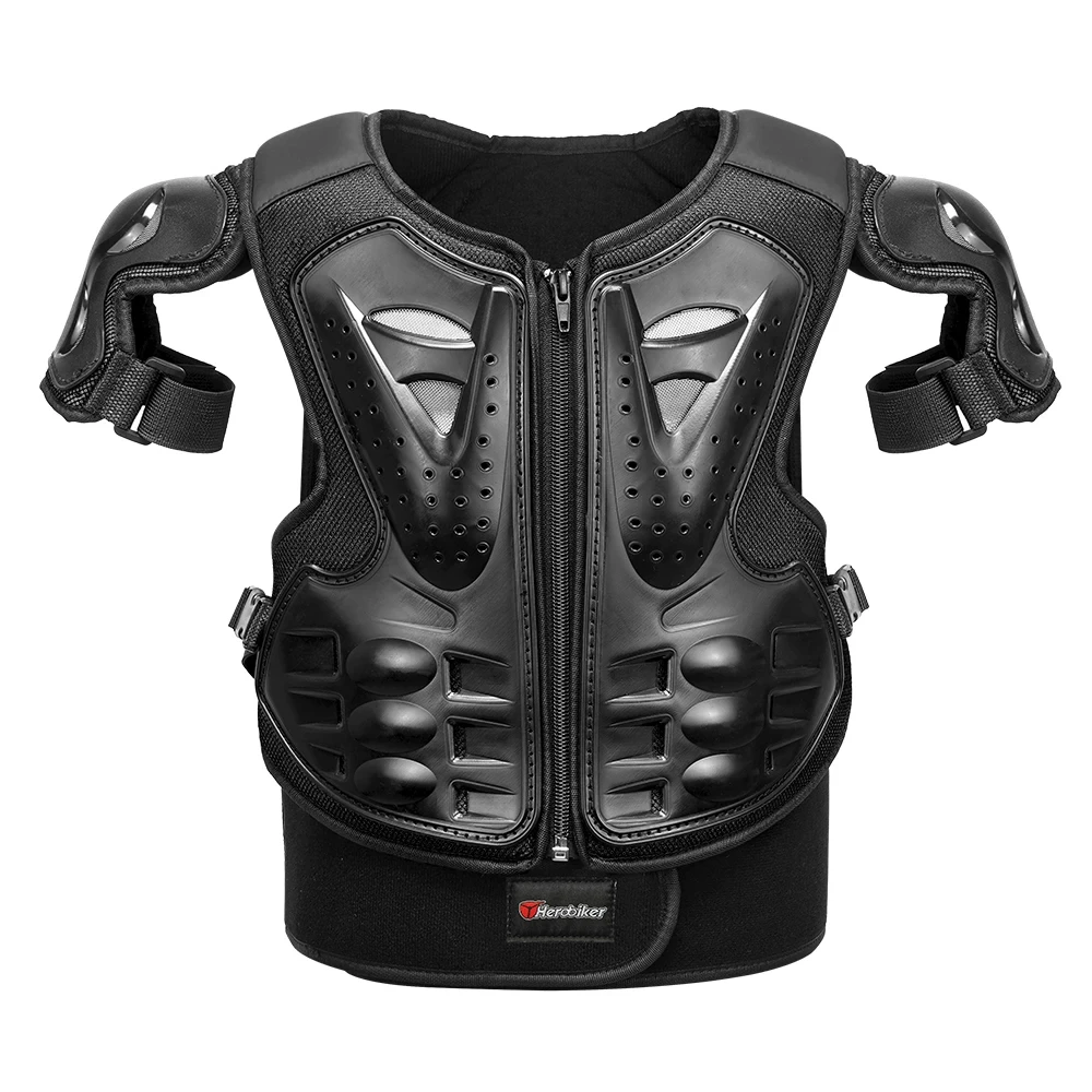 Armadura de motocicleta, chaleco de protección para el pecho, chaqueta de armadura para Motocross, armaduras protectoras, rodilleras para montar, armadura completa para Moto - Imagen 10