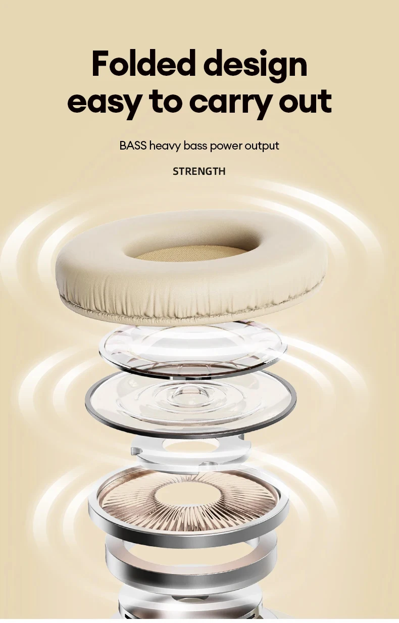 Choice Lenovo TH30 auriculares inalámbricos Bluetooth 5,3 deportivos con micrófono auriculares de música auriculares plegables de baja latencia para juegos para Xiaomi - Imagen 12