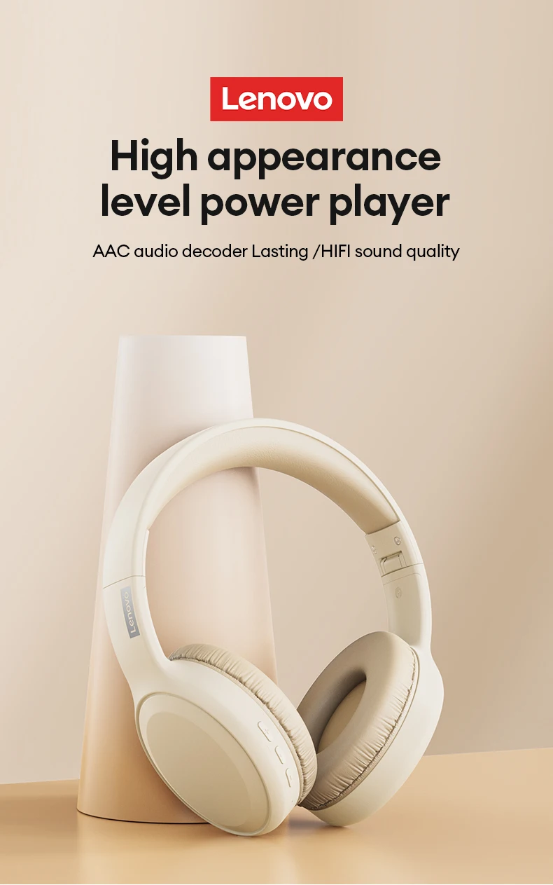 Choice Lenovo TH30 auriculares inalámbricos Bluetooth 5,3 deportivos con micrófono auriculares de música auriculares plegables de baja latencia para juegos para Xiaomi - Imagen 7