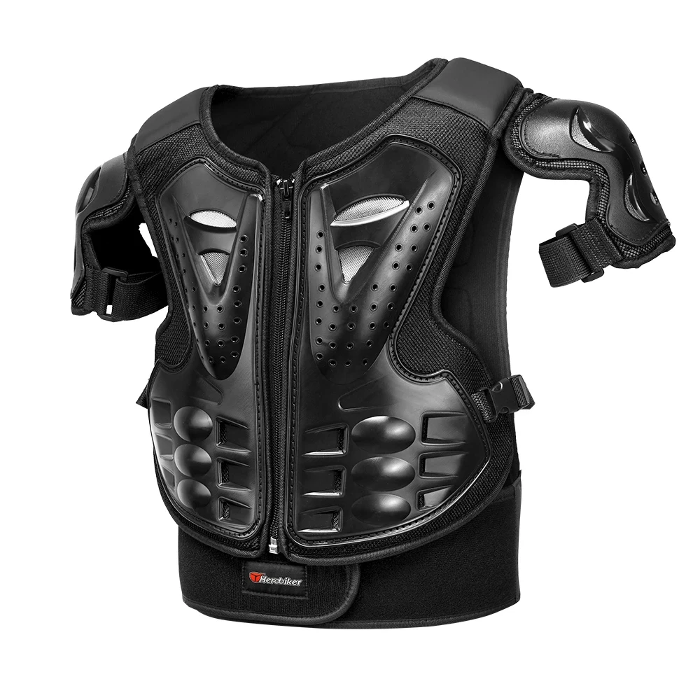 Armadura de motocicleta, chaleco de protección para el pecho, chaqueta de armadura para Motocross, armaduras protectoras, rodilleras para montar, armadura completa para Moto - Imagen 11