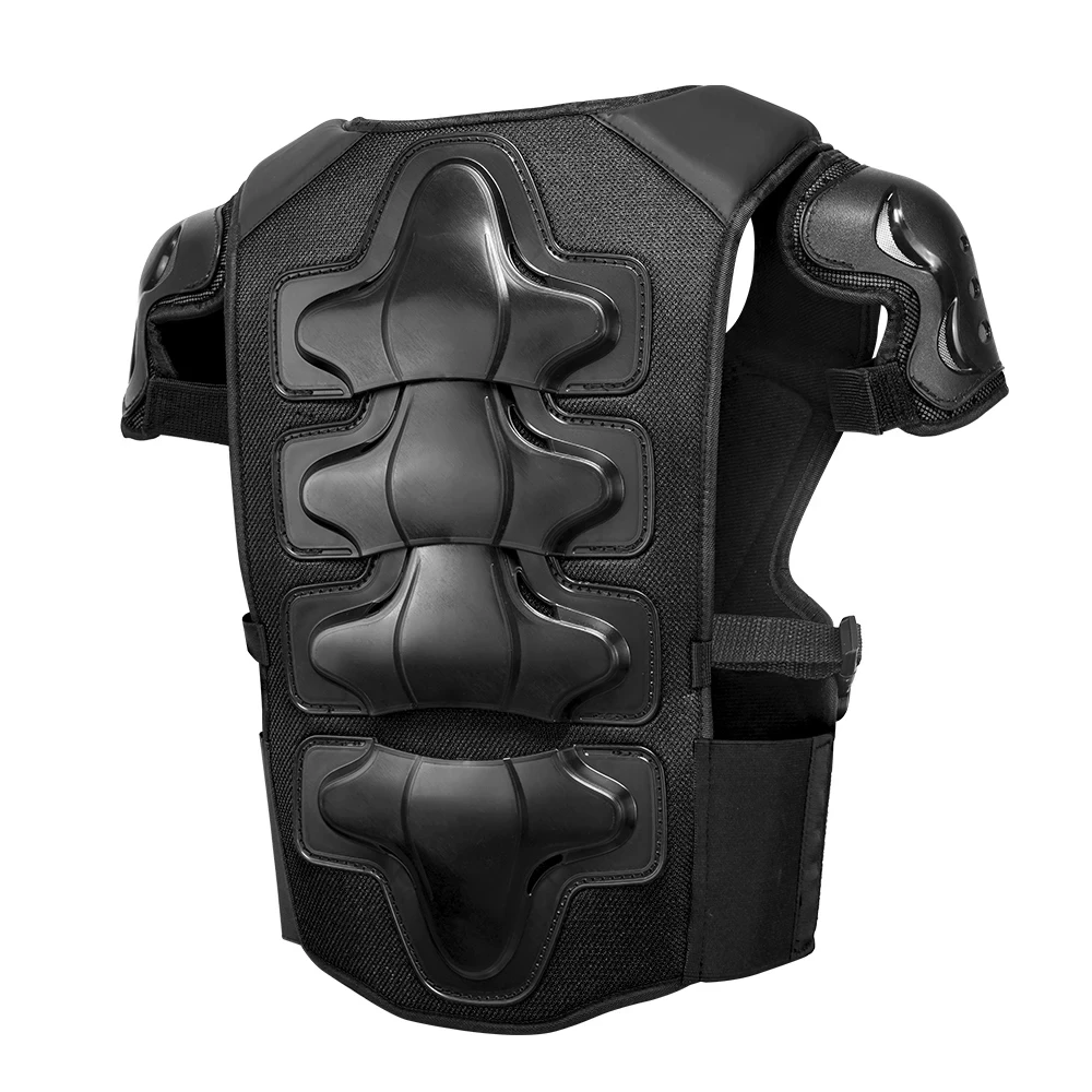 Armadura de motocicleta, chaleco de protección para el pecho, chaqueta de armadura para Motocross, armaduras protectoras, rodilleras para montar, armadura completa para Moto - Imagen 14