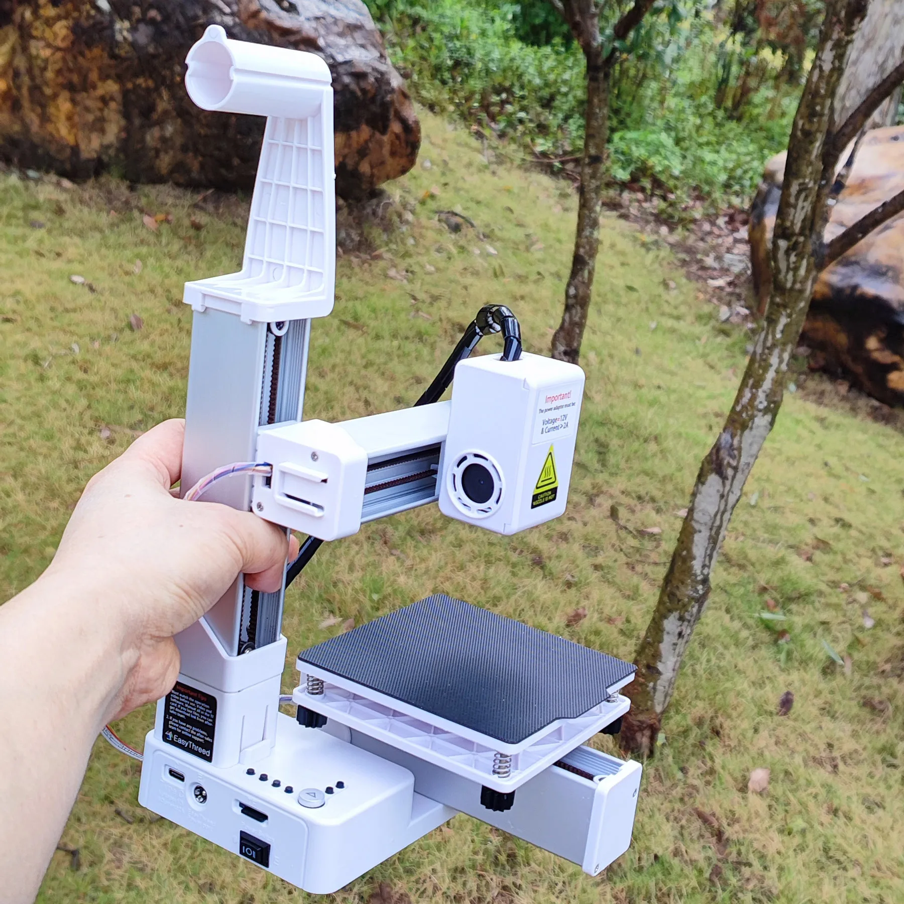 Impresora 3D EasyThreed compatible con filamento PLA TPU de 1,75 mm incluye adaptador de corriente. - Imagen 13