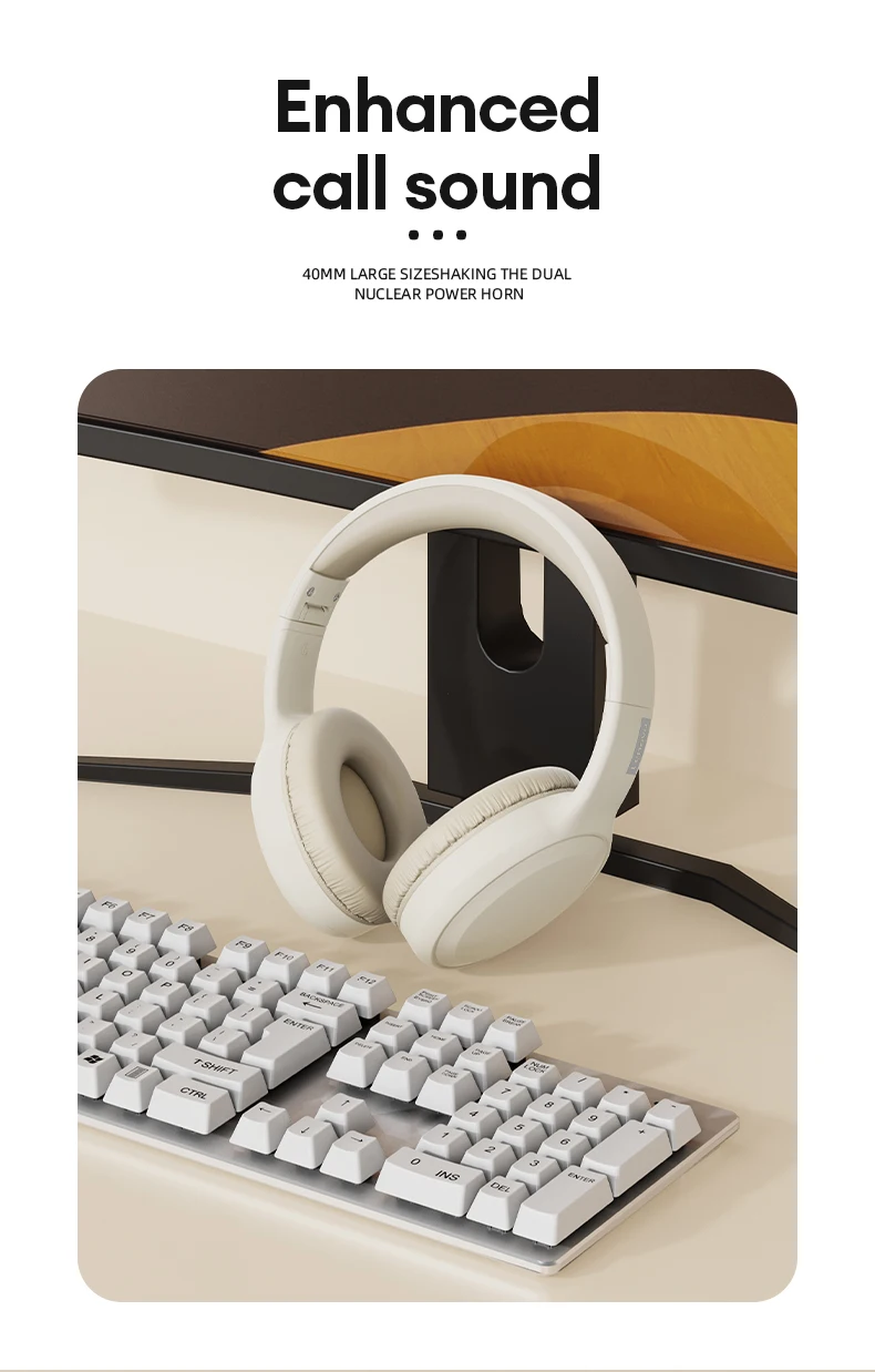 Choice Lenovo TH30 auriculares inalámbricos Bluetooth 5,3 deportivos con micrófono auriculares de música auriculares plegables de baja latencia para juegos para Xiaomi - Imagen 17