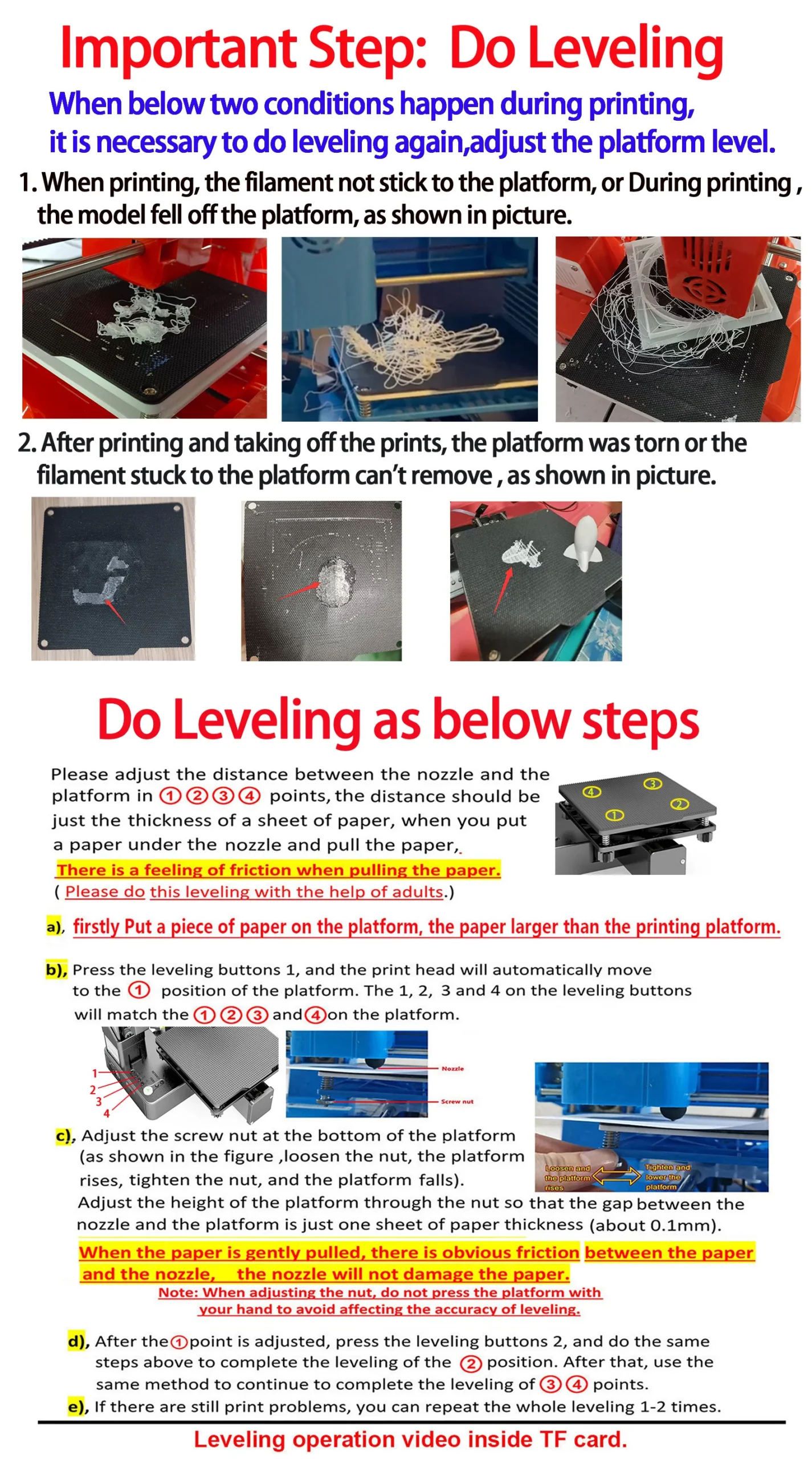 Impresora 3D EasyThreed compatible con filamento PLA TPU de 1,75 mm incluye adaptador de corriente. - Imagen 15