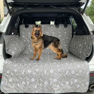 Forro de carga SUV impermeable para perros, alfombrilla para asiento de perros para SUV, sedanes, furgonetas, ajuste Universal de gran tamaño