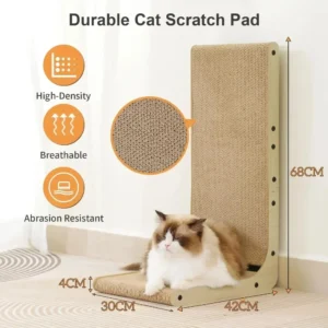 Rascador para gatos, poste rascador Vertical resistente al desgaste, tablero rascador para gatos, Protector de muebles de juguete para gatos