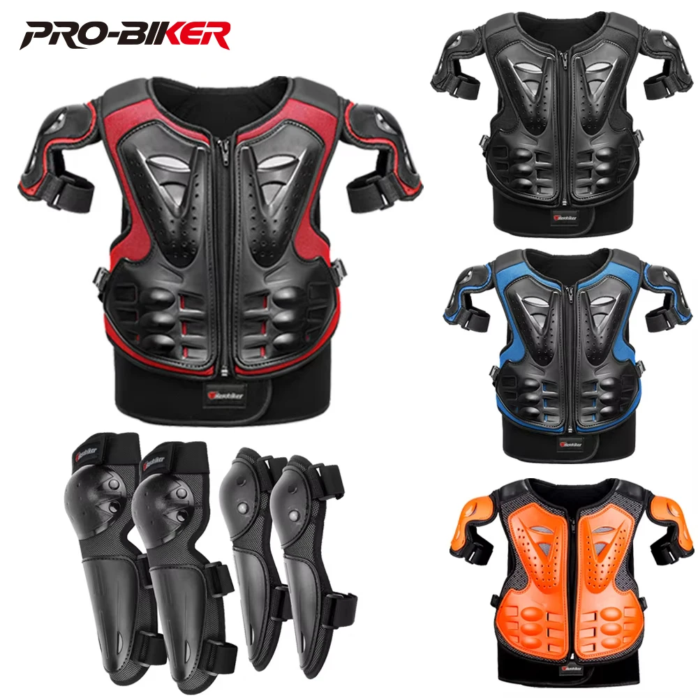 Armadura de motocicleta, chaleco de protección para el pecho, chaqueta de armadura para Motocross, armaduras protectoras, rodilleras para montar, armadura completa para Moto