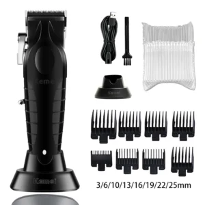 Kemei KM-2296 KM-2299 KM-1102 Kit de cortadora de pelo Afeitadora eléctrica para hombres Máquina cortadora de pelo Máquina para cortar cabello profesional - KM-2296 without box