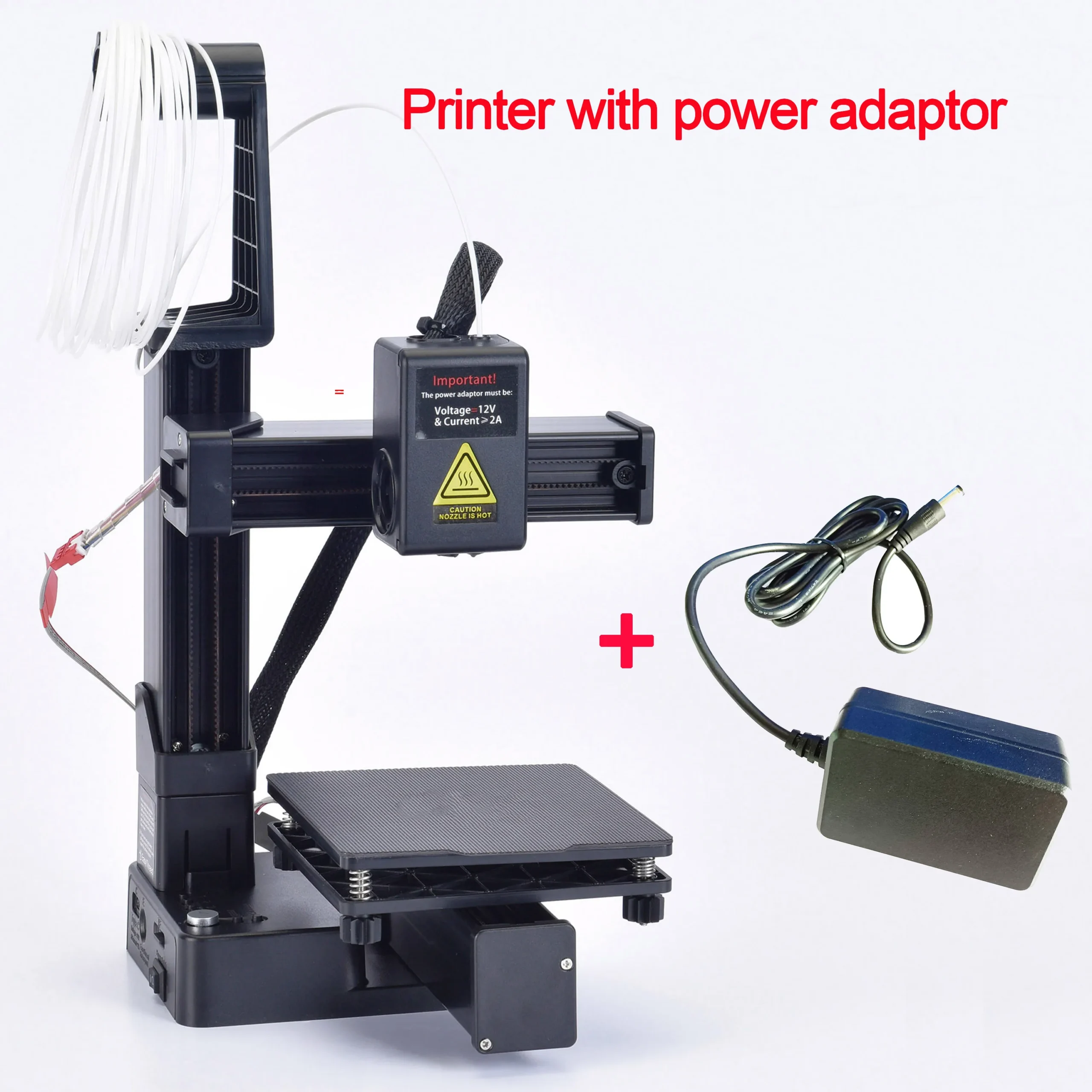 Impresora 3D EasyThreed compatible con filamento PLA TPU de 1,75 mm incluye adaptador de corriente. - Imagen 6