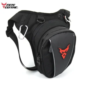 Bolsa de cintura caída para motocicleta, cinturón para muslo, cadera, impermeable, táctica, para viaje, celular/teléfono móvil, riñonera